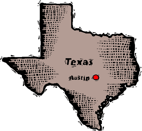 map texas austin location tx website terms use showing usage